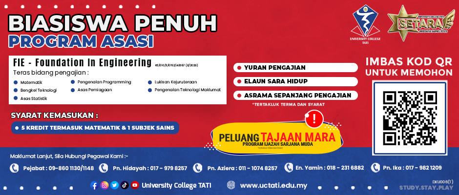 Top TVET University in Terengganu, Malaysia